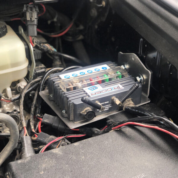 trigger controller Toyota 4Runner underhood bracket 2018 installed 02