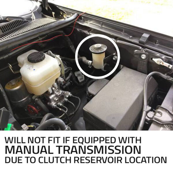 trigger controller Toyota Tacoma underhood bracket 2019 manual transmission no fit