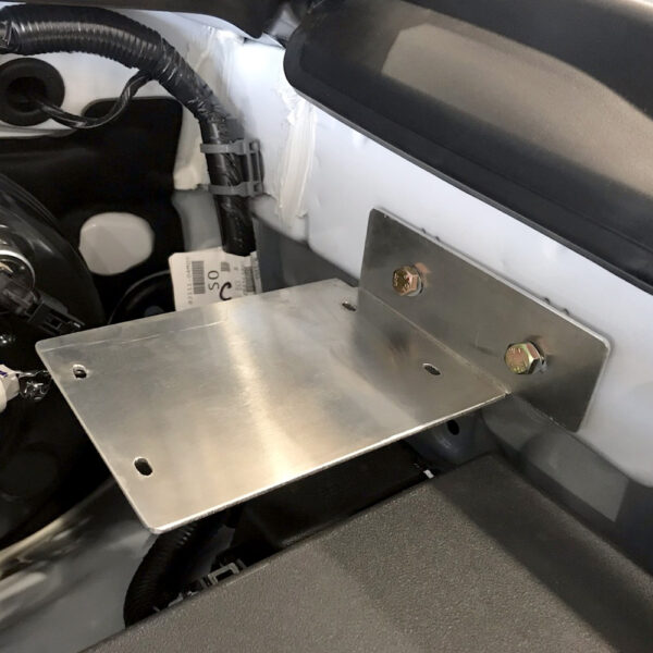 trigger controller Toyota Tacoma underhood bracket 2019 installed 01