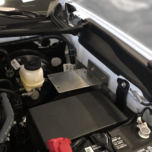 trigger controller Toyota Tacoma underhood bracket 2019 installed 02