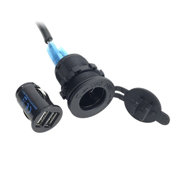 12 Volt Power Harness Kit with USB Insert - Socket - Trigger Controller